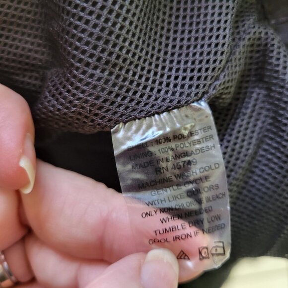 Activology Women Jacket Extra Large Black Animal Print  Zip Lightweight ANI17E - Picture 9 of 10